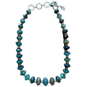 Amrita Green Austrian Crystal Necklace